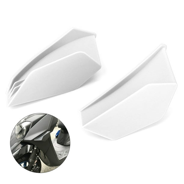 1 Pair Universal Motorcycle Winglet Aerodynamic Wing Kit Fit for Honda Motorcycle Wing Blue 